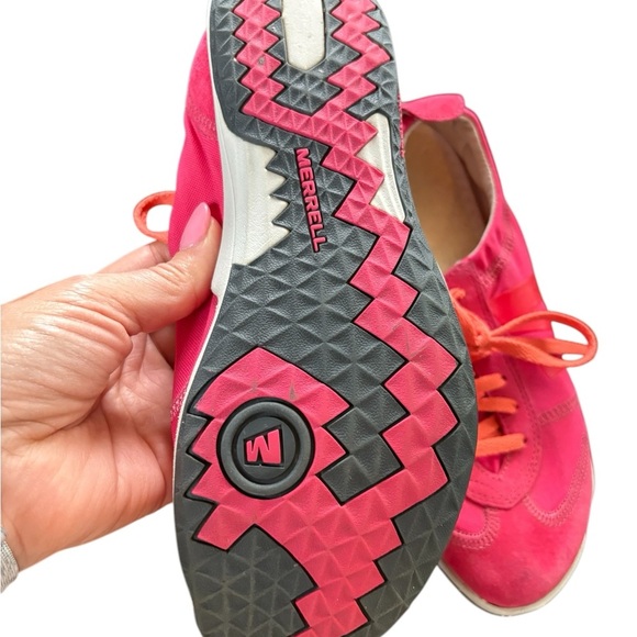 Merrell Lorelei Twine Women's
Fabric Sneakers Raspberry Athletic
Shoes Sz 7 - Picture 8 of 9
